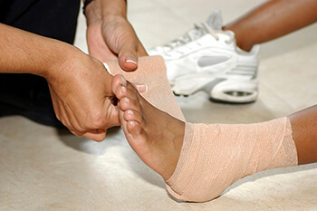 Ankle sprain treatment in the Middle (Central) Tennessee: Nashville, TN 37211, Smyrna, TN 37167, Spring Hill, TN 37174, Columbia, TN 38401, Dickson, TN 37055, Fairview, TN 37062 and Hohenwald, TN 38462 areas